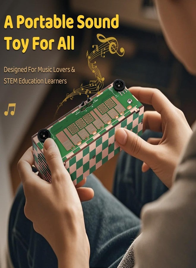 SCAEMO Build Your Own Musical Instrument | Play Melodies Sound Effects | STEM Activities Project Toys for Ages 8-13 | Music Gifts for Teen Boys & Girls & Friends | Fun Toys for Beginner Musicians Youth - Image 3